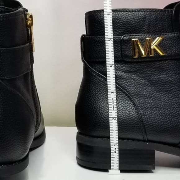 Michael Michael Kors Women's Jilly Ankle Boots Brand New Size 7.5 Black NWT - Picture 6 of 9